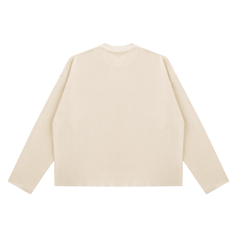 THEDEXTEROUS,WAFFLE,LONGSLEEVETSHIRT,FEROBRILL,MENNEWARRIVAL,CHALK,TSHIRT