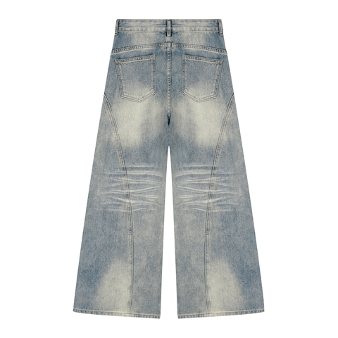 THE GOVERNOR COLUMN DENIM TROUSER