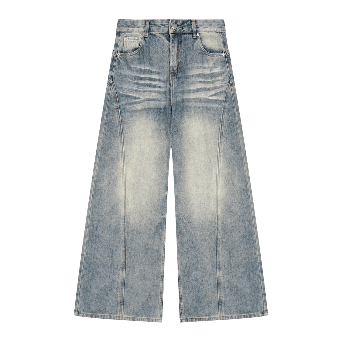 THE GOVERNOR COLUMN DENIM TROUSER