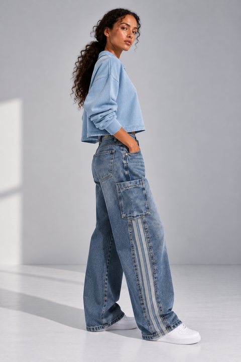 THE GOVERNOR ENGINEERED DENIM TROUSER