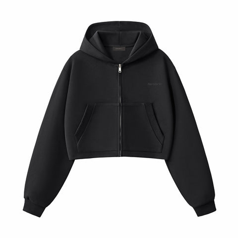 THE RESERVE CROP FULL-ZIP