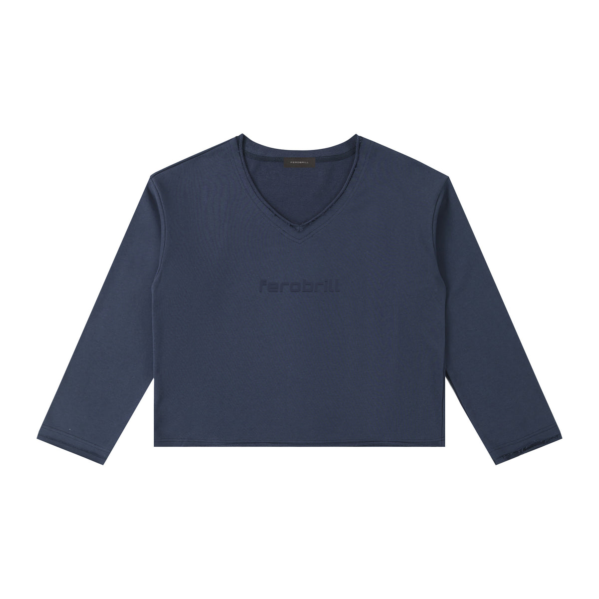 THE CHANCELLOR V-NECK CROP T-SHIRT
