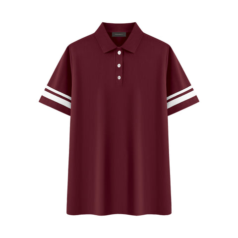 THE CHANCELLOR STRIPE POLO DRESS