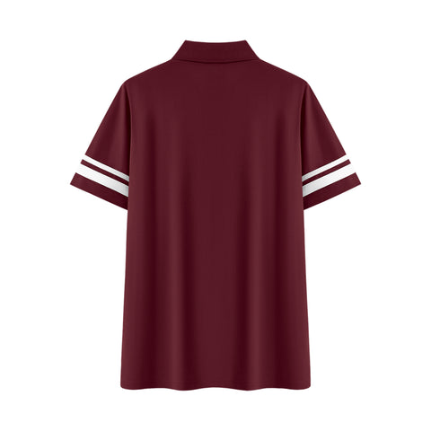 THE CHANCELLOR STRIPE POLO DRESS
