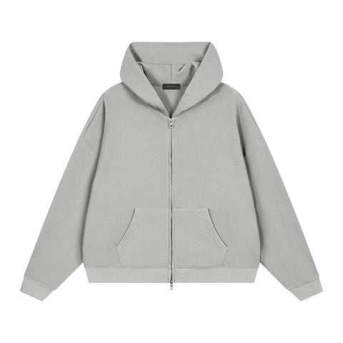 THE DEXTEROUS WAFFLE FULL-ZIP JACKET