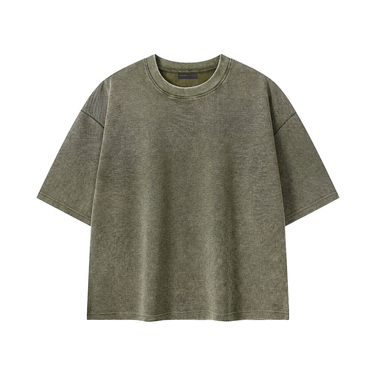 THE DEXTEROUS WAFFLE CROP T-SHIRT