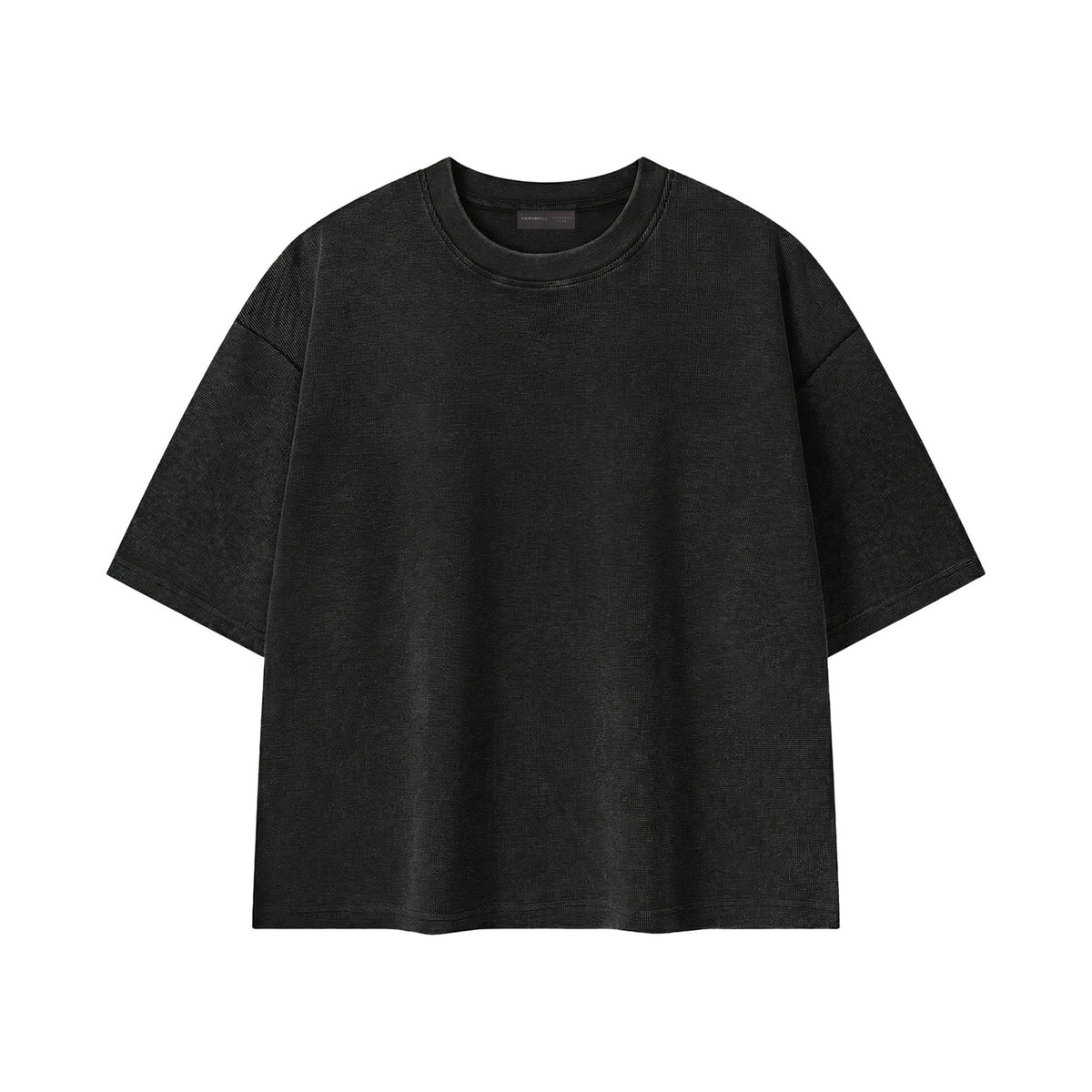 THE DEXTEROUS WAFFLE CROP T-SHIRT