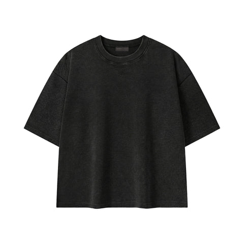 THE DEXTEROUS WAFFLE CROP T-SHIRT