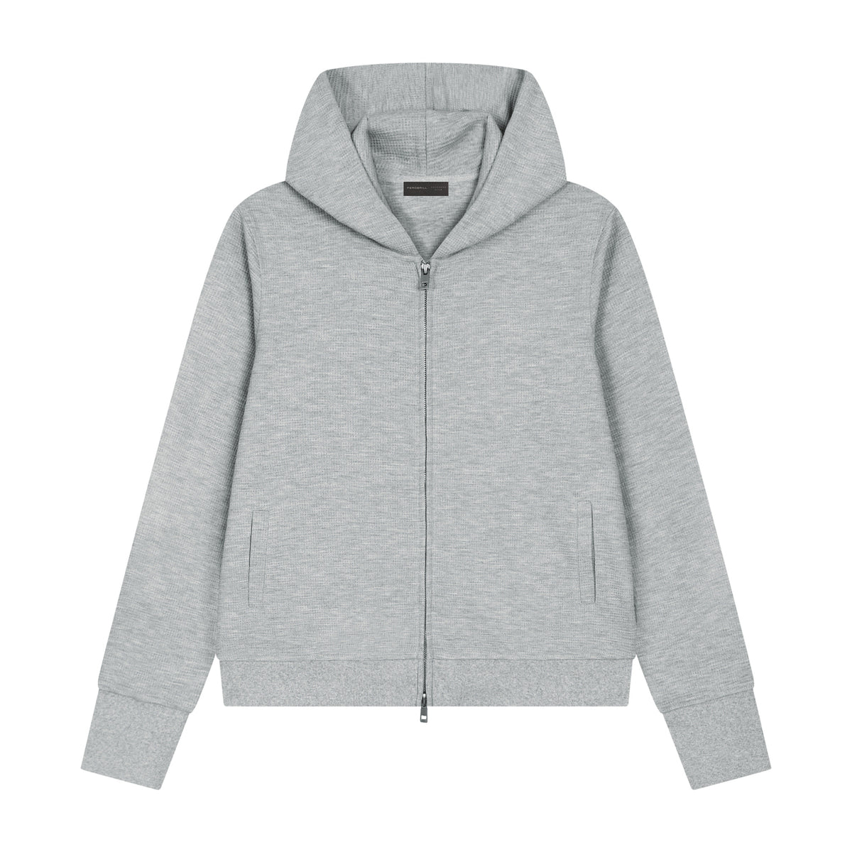 THE DEXTEROUS WAFFLE FULL-ZIP PULLOVER