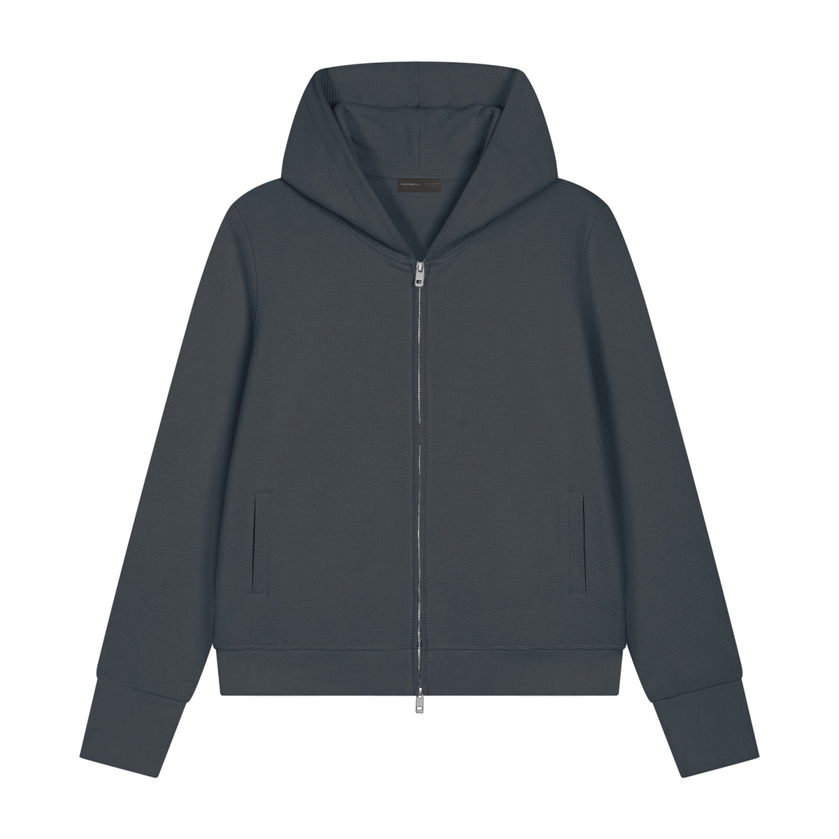 THE DEXTEROUS WAFFLE FULL-ZIP PULLOVER