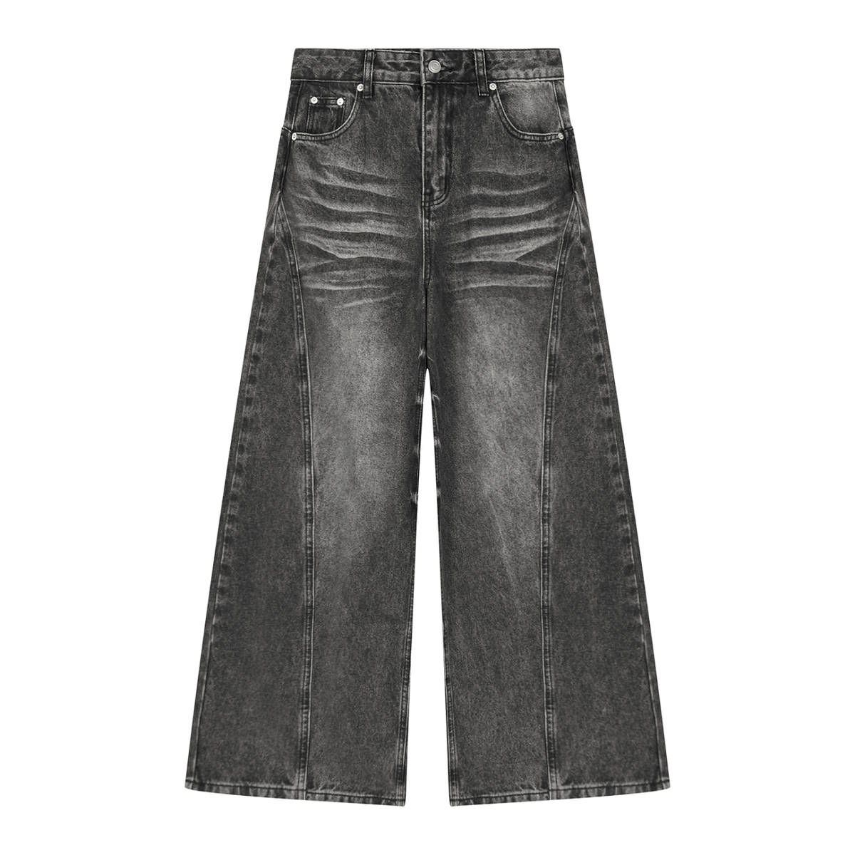 THE GOVERNOR COLUMN DENIM TROUSER