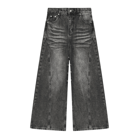 THE GOVERNOR COLUMN DENIM TROUSER