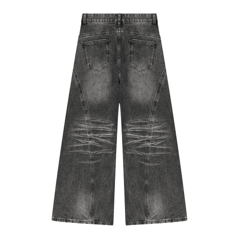 THE GOVERNOR COLUMN DENIM TROUSER