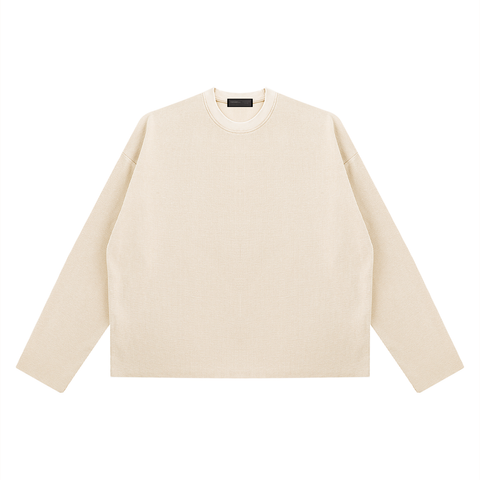 THEDEXTEROUS,WAFFLE,LONGSLEEVETSHIRT,FEROBRILL,MENNEWARRIVAL,CHALK,TSHIRT