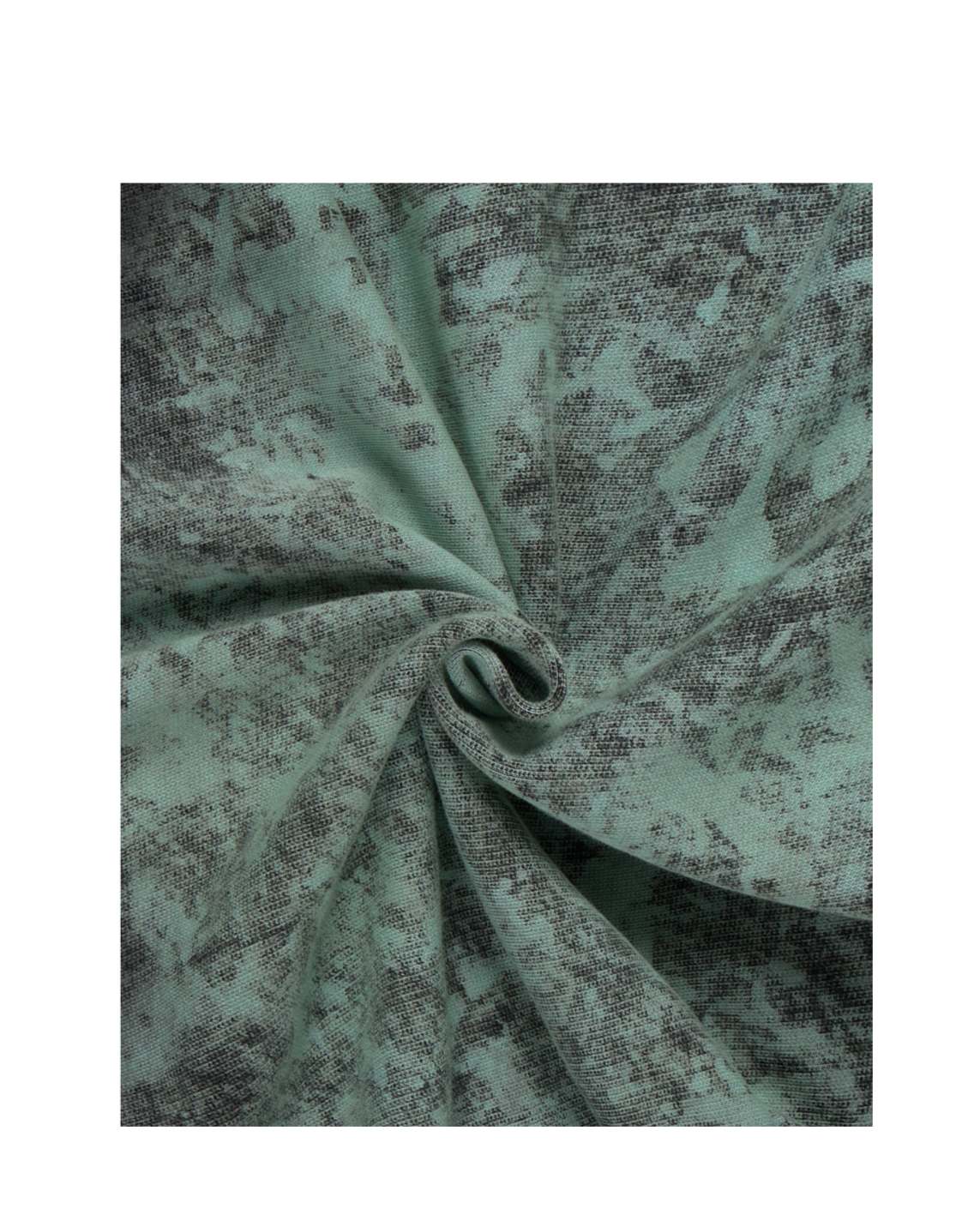 THE AUTARCH PATINA PULLOVER — Mineral Patina — French terry surface detail